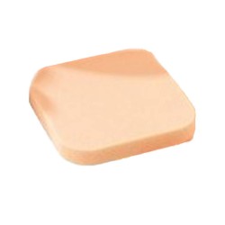 SIBEL -  (x3 ) Eponges carrées spéciales Fond de Teint  non latex 44x52mm