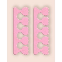 SIBEL - 2pcs Séparateurs d'Ongles Inodores pour Orteils et Doigts - Outils de Manucure en Éponge pour des Pédicures Parfaites