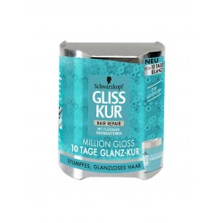 Lot de 3 soins capillaires Gliss Kur Hair Repair Million Gloss 3 x - 150 ml