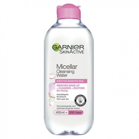 Garnier Eau micellaire pour peau sensibles - Lot de 2 x 400ml