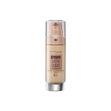Fond de teint Dream satin fluide GEMEY MAYBELLINE N°10 IVOIRE