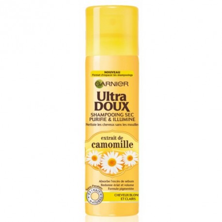 Garnier Ultra DOUX Shampooing Sec Délicatesse d'Avoine Cheveux Fins/Délicats ( 2x150 ml)