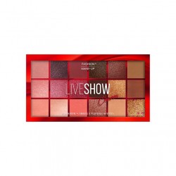 Fashion Make-Up -PALETTE 18 OMBRES À PAUPIÈRES 'LIVESHOW' - Charm