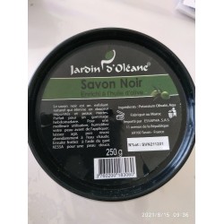 Jardin d'oléane Savon Noir Enrichi à l'Huile d'Olive - Lot de 2 x 250 g