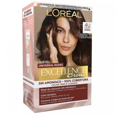 L’ORÉAL PARIS  - Sans Ammoniaque -  Excellence Crème Universal Nudes - Nuance : Brun Universel (2)