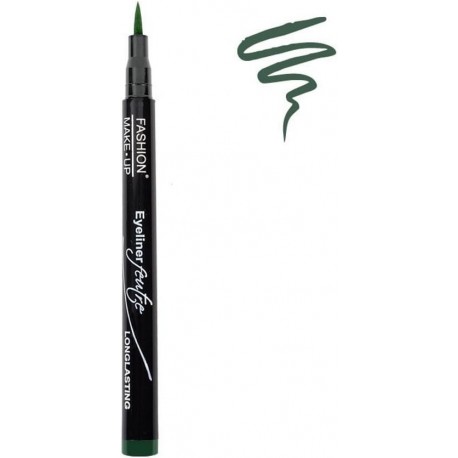 Fashion Make-Up- Eyeliner Feutre Longue Tenue N°05 Vert