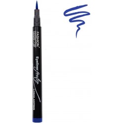 Fashion Make-Up- Eyeliner Feutre Longue Tenue N°03 Bleu - 1 ml