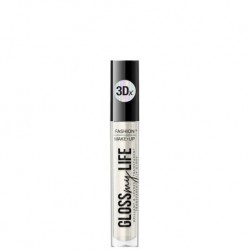 Fashion Make-up - Brillant à lèvres Gloss my Life 3D 01 Diamond