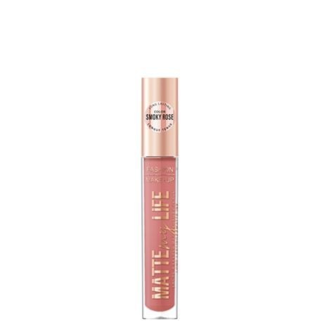 Fashion Make-up - Brillant à lèvres Matte my Life10 Smoky rose - 4 ml