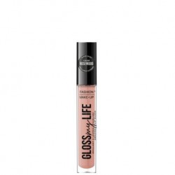 Fashion Make-up - Brillant à lèvres Gloss my Life  02 ROSEWOOD - 4ml