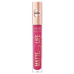 Fashion Make-up - Brillant à lèvres Matte my Life 03 Magenta