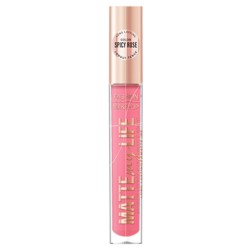 Fashion Make-up - Brillant à lèvres Matte my Life 07 Spicy rose