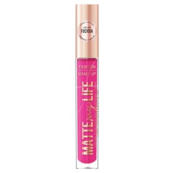 Fashion Make-up - Brillant à lèvres Matte my Life 01 fuchsia