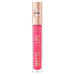 Fashion Make-up - Brillant à lèvres Matte my Life 04 Hot pink