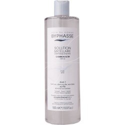 Byphasse - Solution micellaire démaquillante au charbon actif - 500 ml
