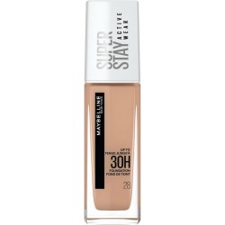 Maybelline - Fond de Teint Liquide Longue Tenue - Superstay Active Wear 30h - Teinte : BEIGE NATUREL (28)-  30 ml