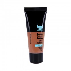 Maybelline New-York - Fond de teint Fluide Fit Me Matte & Poreless - Teinte : 350 CARAMEL- 30 ml