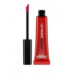 L'Oréal Paris Make Up Designer Infaillible Rouge à Lèvres LaCquer 105 Red Fiction 8 ml