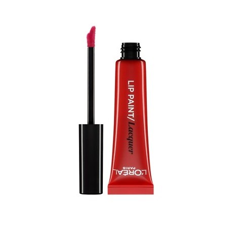 L'Oréal Paris Make Up Designer Infaillible Rouge à Lèvres LaCquer 105 Red Fiction 8 ml