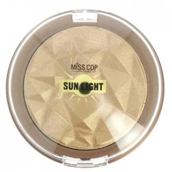 Miss Cop Teint Poudre Compact Sun Lignt N°2 Honey 10g
