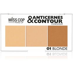 MISS COP  Palette Anticernes & Contour - BLOND - 11.25 Gr