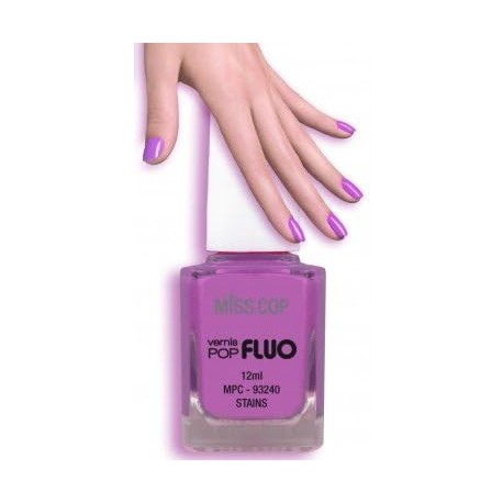 MISS COP - Vernis à ongles POP FLUO VIOLET  - 12 ml