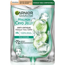 GARNIER Skin Active - Masque Visage Tissu Gélifié Hyaluron Cryo Jelly