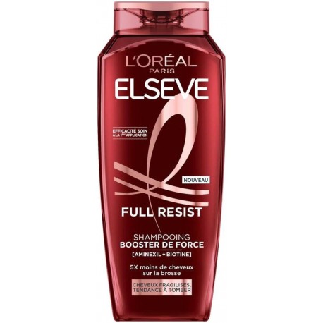 LOT DE 2 - L'Oréal Paris Elseve Full Resist Shampooing Booster de Force 250ml