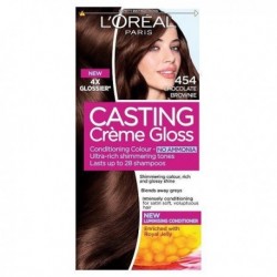 Coloration CASTING CREME GLOSS- Sans ammoniaque – BROWNIE- N°454