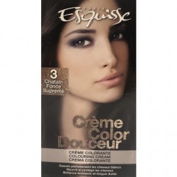 Colorations Cheveux ESQUISSE N° 3 - CHATAIN FONCÉ SUPRÊME