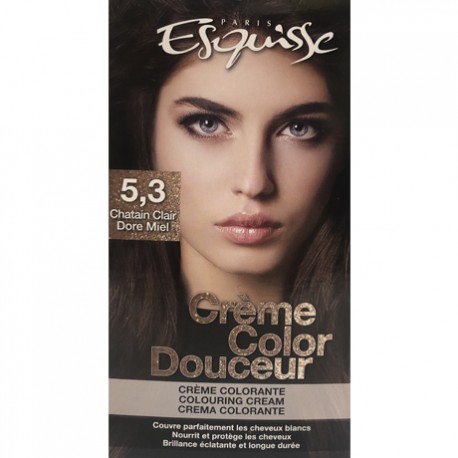 Colorations Cheveux ESQUISSE N° 5.3 - CHATAIN CLAIR DORÉ MIEL