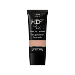 FASHION MAKE UP  Fond de teint  'HDX PRO' N° 05 SABLE CHAUD - 30 ml