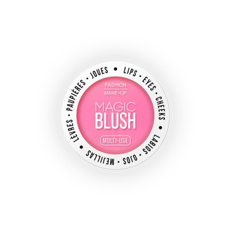 FASHION MAKE UP - Fard à Joue / Blush  'MAGIC BLUSH' Lèvres / Paupières / Joues N° 02 POP BLUSH 2.3 G