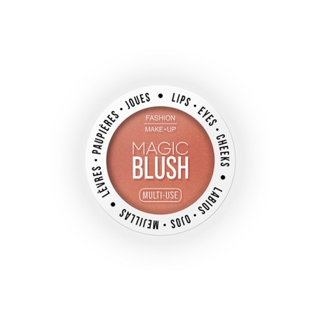 FASHION MAKE UP - Fard à Joue / Blush  'MAGIC BLUSH' Lèvres / Paupières / Joues N° 07 JUST BLUSH 2.3 G