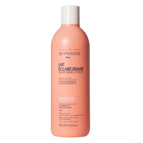 Byphasse Lait Éclaircissant, Whitening Effect, Extrait d’Avoine, Ocre, 500 ml