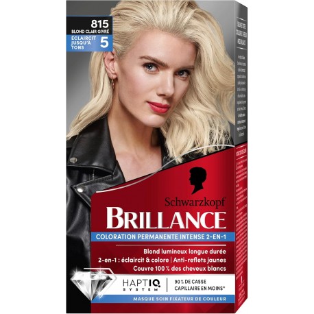 Coloration Brillance – Schwarzkopf Blond  Polaire  N°815