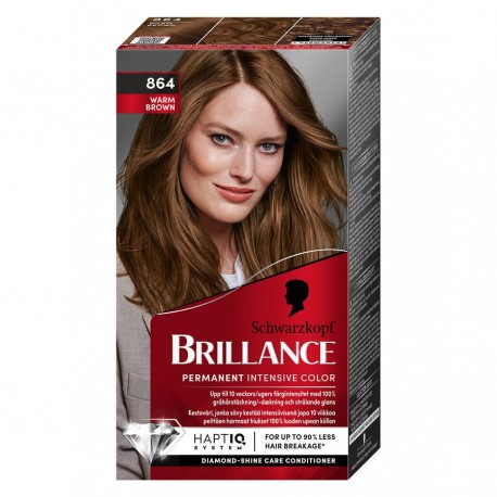 Coloration Brillance – Schwarzkopf brun doré N°864