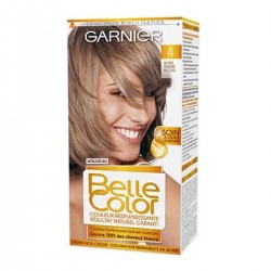 Crème de coloration GARNIER Belle Color à l’huile de germe de blé. 4 - Blond Cendré Naturel
