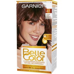 Crème de coloration GARNIER Belle Color à l’huile de germe de blé. 41 - NOISETTE
