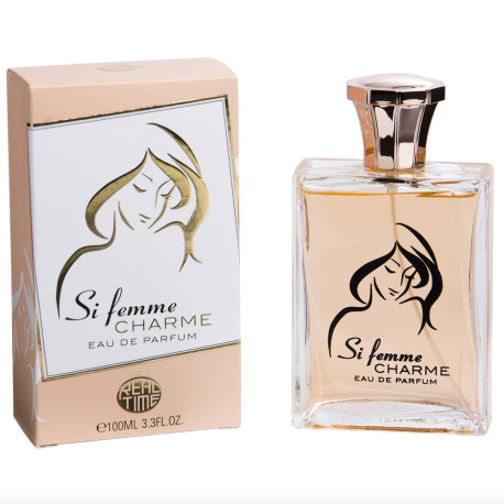 Real Time - Si Femme Charme Eau de Parfum Femme - 100 ml